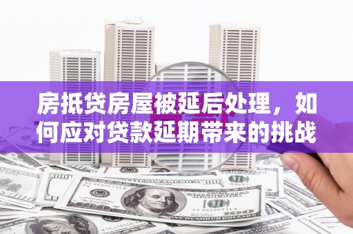 大庆房抵贷房屋被延后处理，如何应对贷款延期带来的挑战？