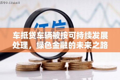 山阳车抵贷车辆被按可持续发展处理，绿色金融的未来之路