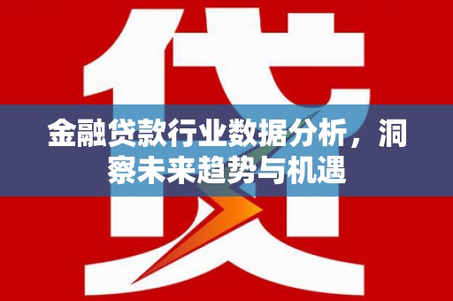 桑日金融贷款行业数据分析，洞察未来趋势与机遇